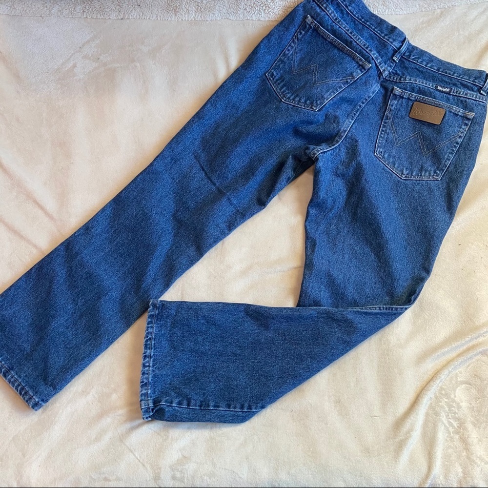 Vintage Wrangler High Rise Straight Leg Jeans - Picture 7 of 11